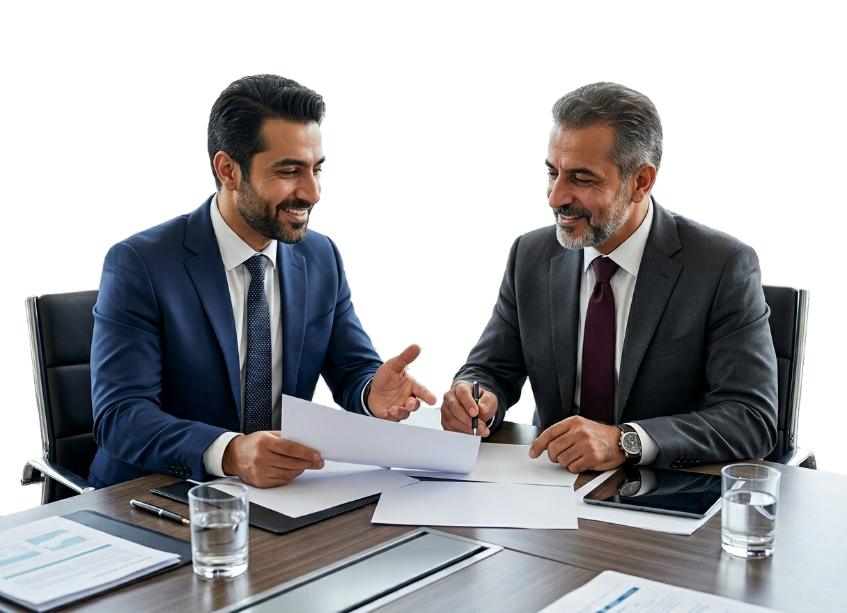 شراكة تجارية بين رجل أعمال عراقي ومورد إيراني