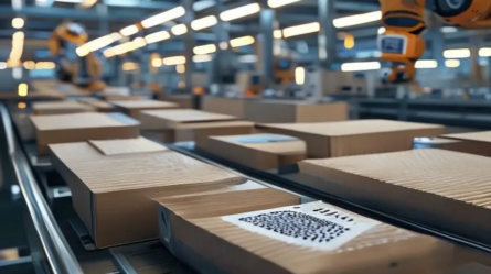 {"prompt":"A modern, high-tech industrial cardboard manufacturing facility, close-up of a high-speed production line churning out eco-friendly honeycomb-structured cardboard boxes, robotic arms applying smart QR code labels onto the packages, clean laboratory-like environment, cinematic lighting, photorealistic, industrial design, 8k resolution, professional photography.","originalPrompt":"A modern, high-tech industrial cardboard manufacturing facility, close-up of a high-speed production line churning out eco-friendly honeycomb-structured cardboard boxes, robotic arms applying smart QR code labels onto the packages, clean laboratory-like environment, cinematic lighting, photorealistic, industrial design, 8k resolution, professional photography.","width":512,"height":512,"seed":1784111997712,"model":"sana","enhance":true,"nologo":true,"negative_prompt":"undefined","nofeed":false,"safe":false,"quality":"medium","image":[],"transparent":false,"has_nsfw_concept":false,"concept":[],"trackingData":{"actualModel":"sana","usage":{"completionImageTokens":1,"totalTokenCount":1}}}